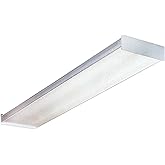 Lithonia Lighting SB 232 120 GESB Wraparound 2-head Narrow Body, T8 Bulb, 120 Volts, 32 Watts, White