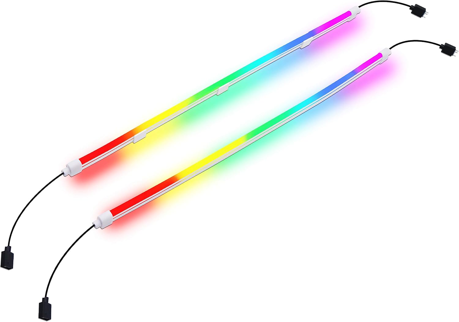 EZDIYFAB Premium PC RGB LED Strips,Addressable LED Strip Kit,5V 3Pin