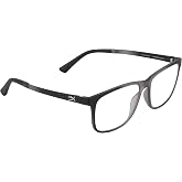 HyperX Spectre React - Gaming Eyewear, Blue Light Blocking Glasses, UV Protection, Ultem Frame, Crystal Clear Lenses, Microfiber Bag, Hard Case &ndash; Medium/Large Crystal Grey