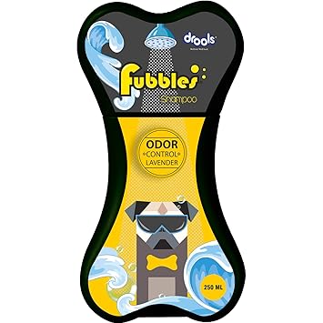 Drools Fubbles Pet Shampoo Odor Control, 250 ml