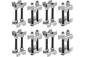 WINTOWIN 8 Pack Coil Spring Spacer,2 Way Adjustable Coil Spring Compressor Tool Keep Springs Aligned & Shock Absorber,Automotive Strut Spring Compressor Suitable for Cars,SUVs,Trucks