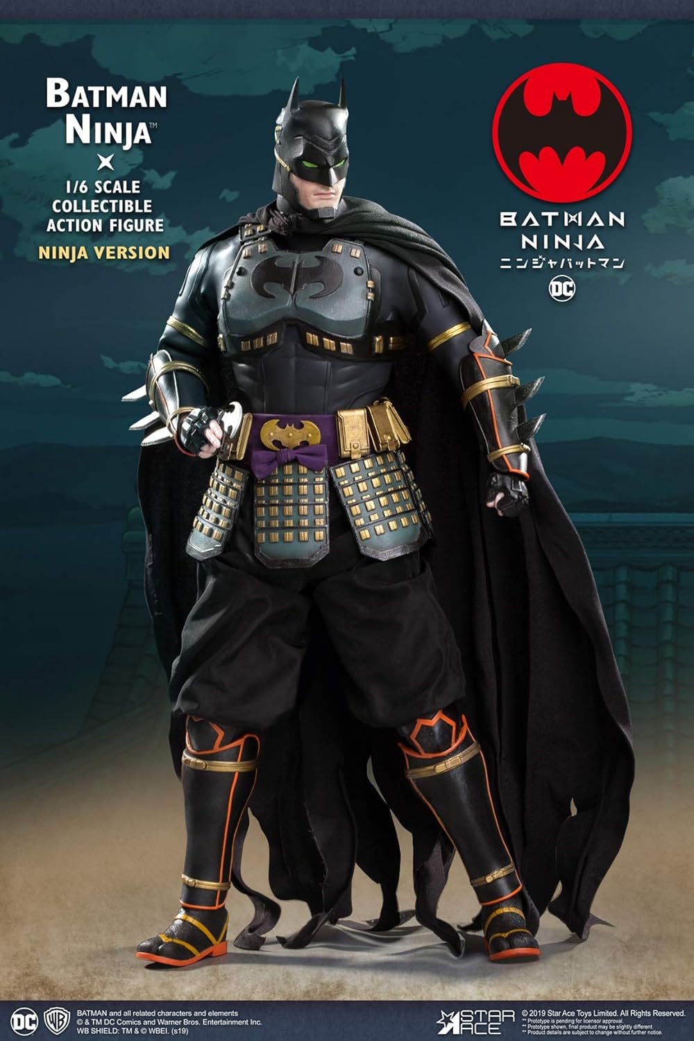 Batman ninja Siéntete como un auténtico guerrero.