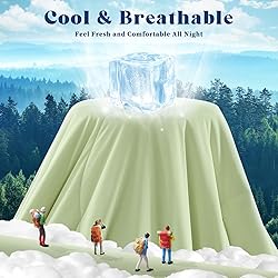 FineMay Cooling Comforter Twin Size, Double-Sided
