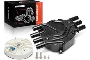 A-Premium Ignition Distributor Cap Compatible with GMC, Chevy & Isuzu Vehicles - V6 4.3L - Silverado 1500, Sierra 1500, Savan