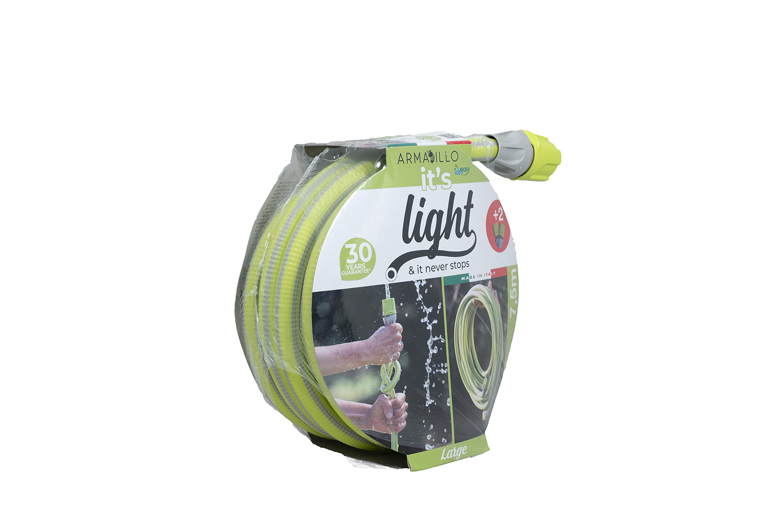 Idroeasy 2829 - Manguera superligera Armadillo de 5/8" (15 mm.) extensión máxima 7,5 m.