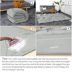 Huloo Sleep Baby Play Mat for Floor,1.3" Thick