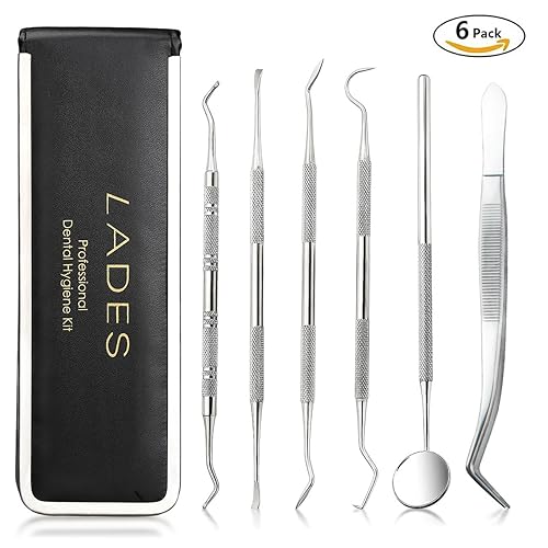 6 Piece Stainless Steel Dental Set Amazon.co.uk DIY & Tools