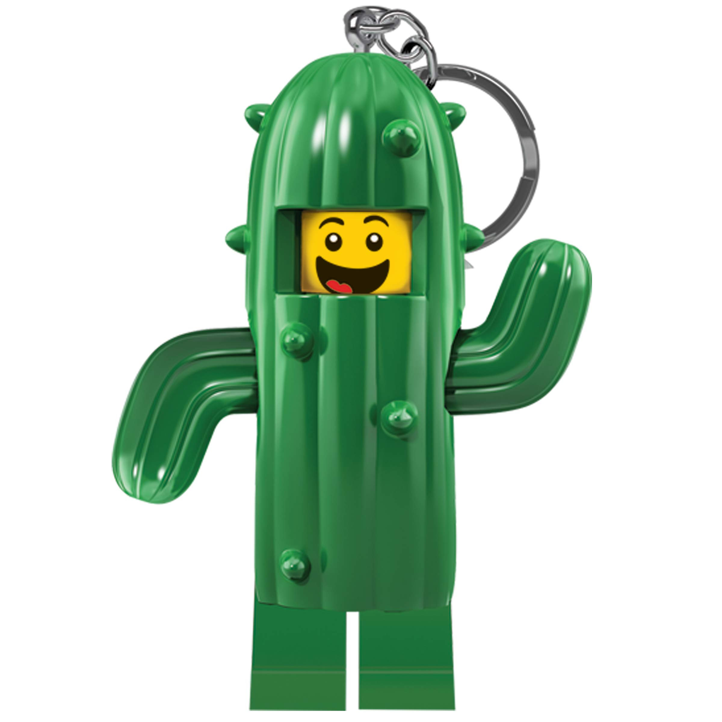 Lego Classic Cactus Boy Key Chain w/LED Light