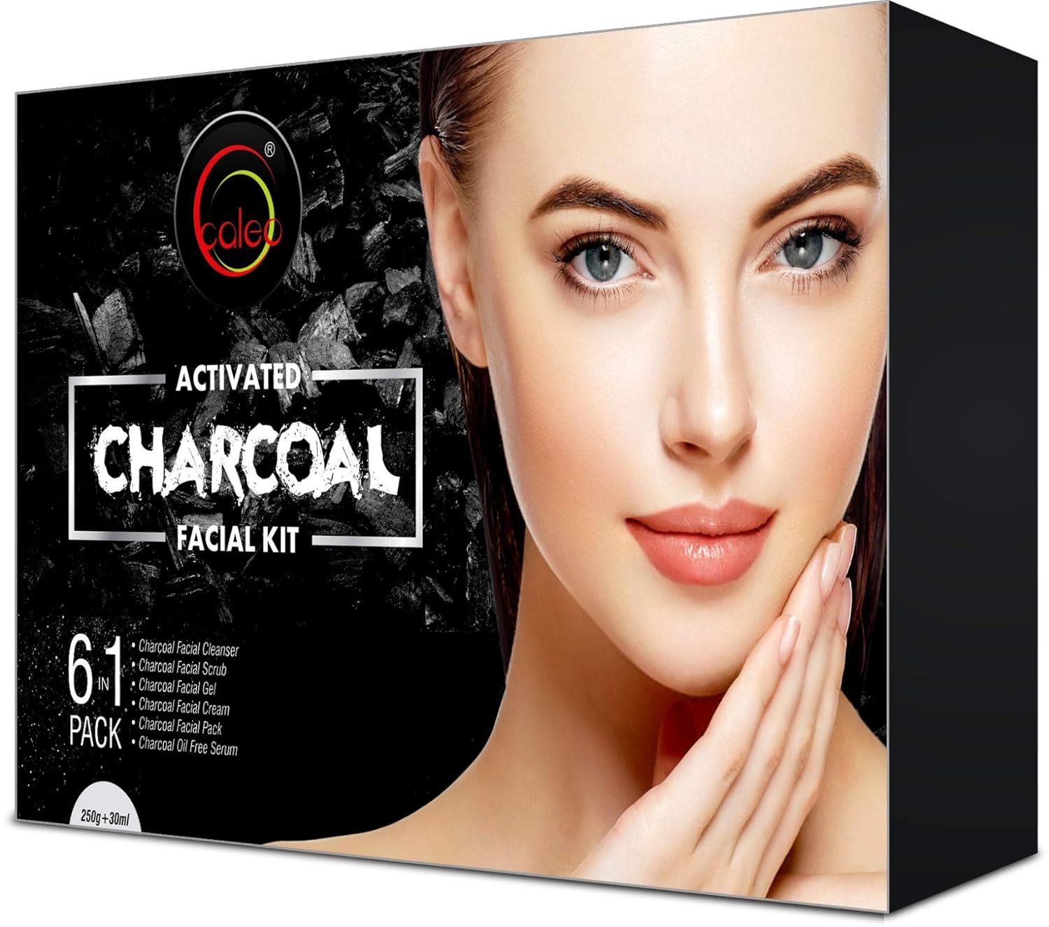 charcoal facial kit