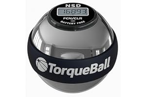 BLARIE Torqueball, Boost grip strength, Dynamic resistance, Improve stability, Track progress, Compact & portable, Torque Ball Official