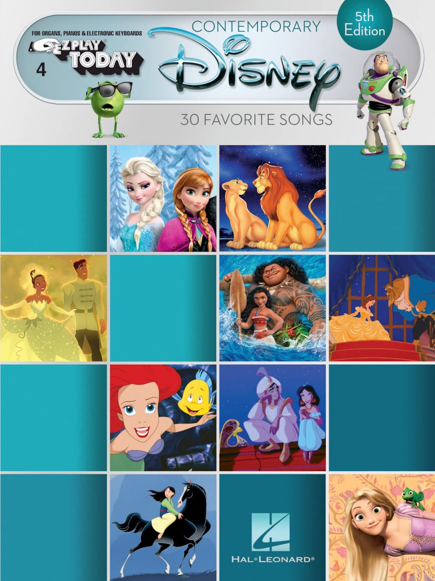 Contemporary Disney. Piano Solo.: E-Z Play Today: Volume 3 - 5th Edition - 30 Favorite Songs
