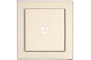 Builders Edge 130110022021 Fiber Cement Square Ring Mount Block 021, Sandstone Beige