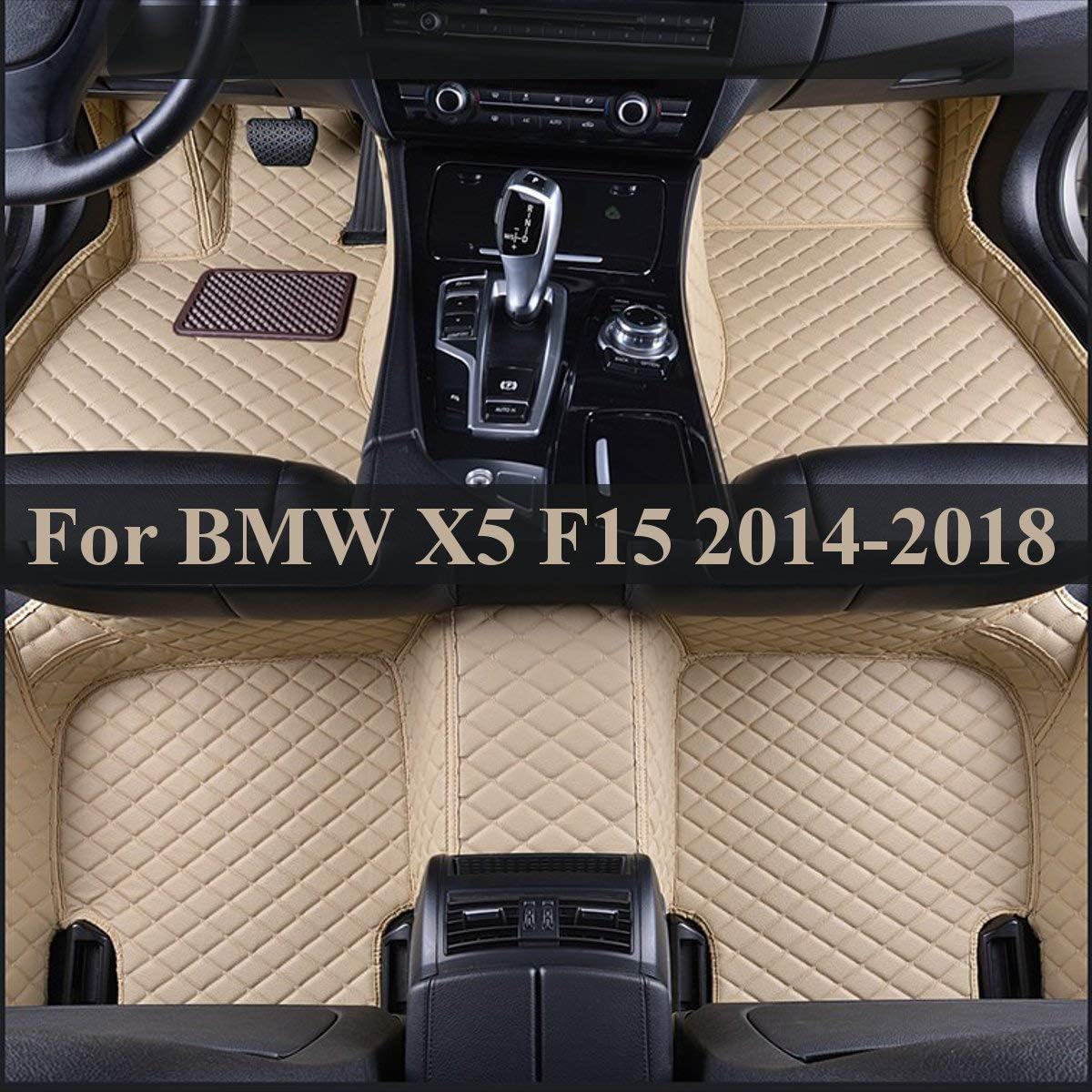 New Design 5 Seat Flash Mat Leather Car Floor Mats F15 2014 2015 2016 2019 Auto, Burgundy Chair Pad - Leather Theater Seats, Knight Seat, Justice Chair, Black Leather Theater Seat