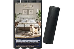 Sellmazon 8PCS Bed Frame Toe Protectors, 6-Inch Bed Frame Corner Leg Covers, Rubber Hard Furniture Legs Corner Guards for Toe Saver,No Adhesive or Glue Needed