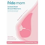 Frida Mom Instant Heat Reusable Breast Warmers - Reusable Click-to-Heat Relief in an Instant for Nursing + Pumping Moms - 2 S