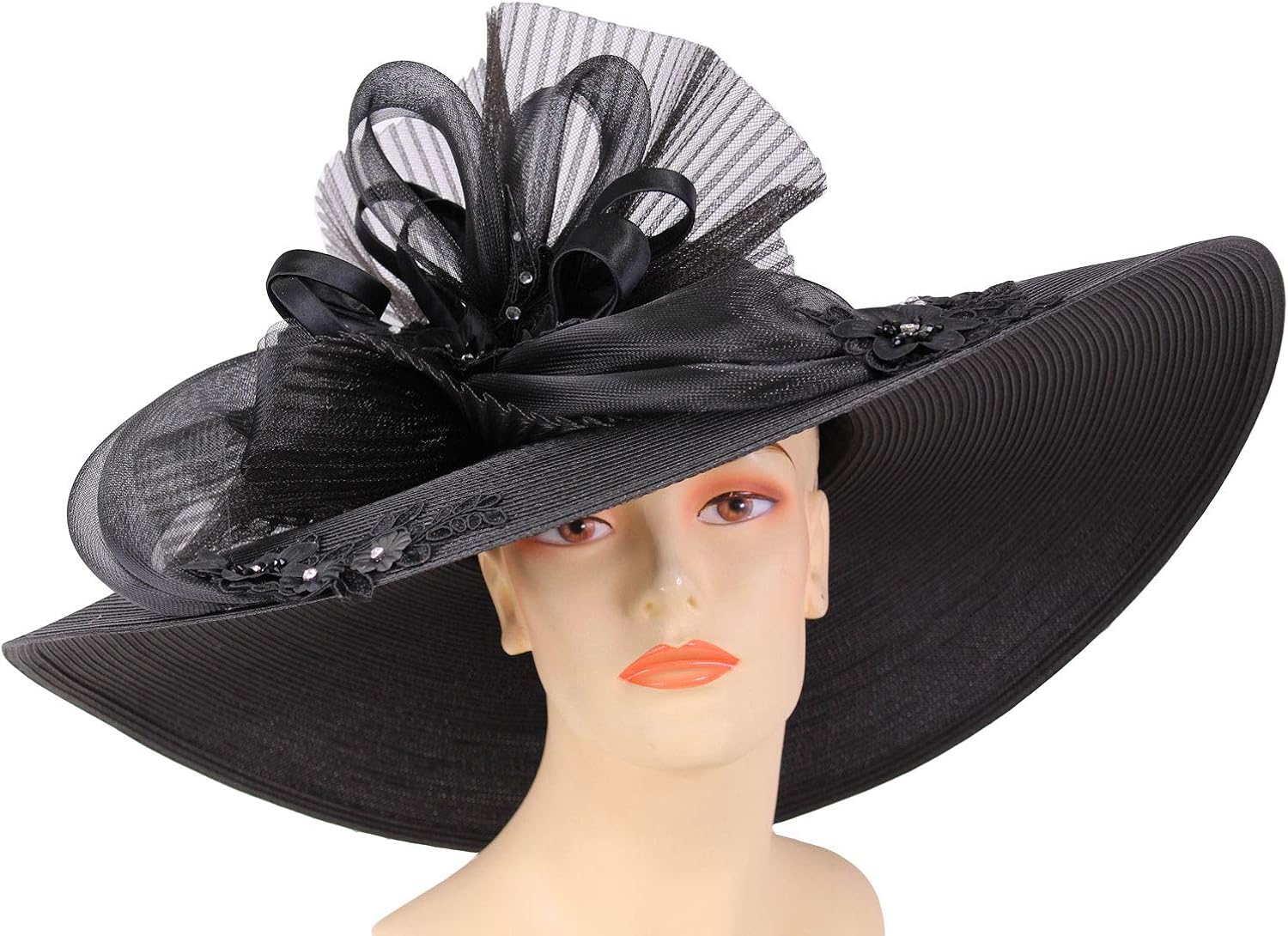 Big brim church hats Clearance