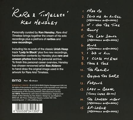 Ken Hensley Rare And Timeless Amazon Com Music
