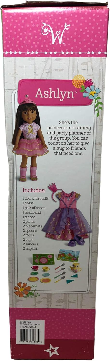 american girl welliewishers emerson doll & accessory set