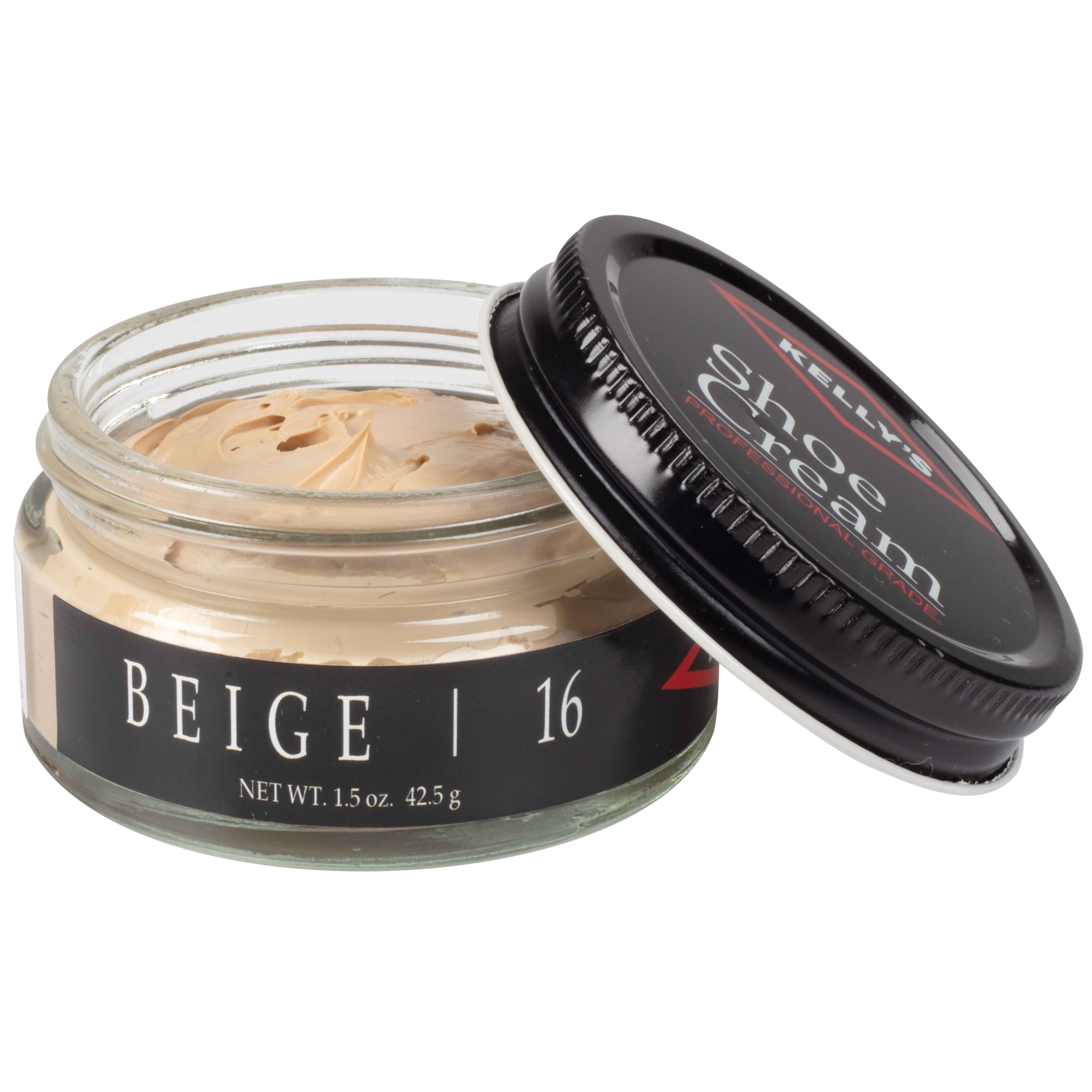 Photo 1 of Kelly's Beige Shoe Polish 1.5 oz - Professional Leather Shoe Cream
