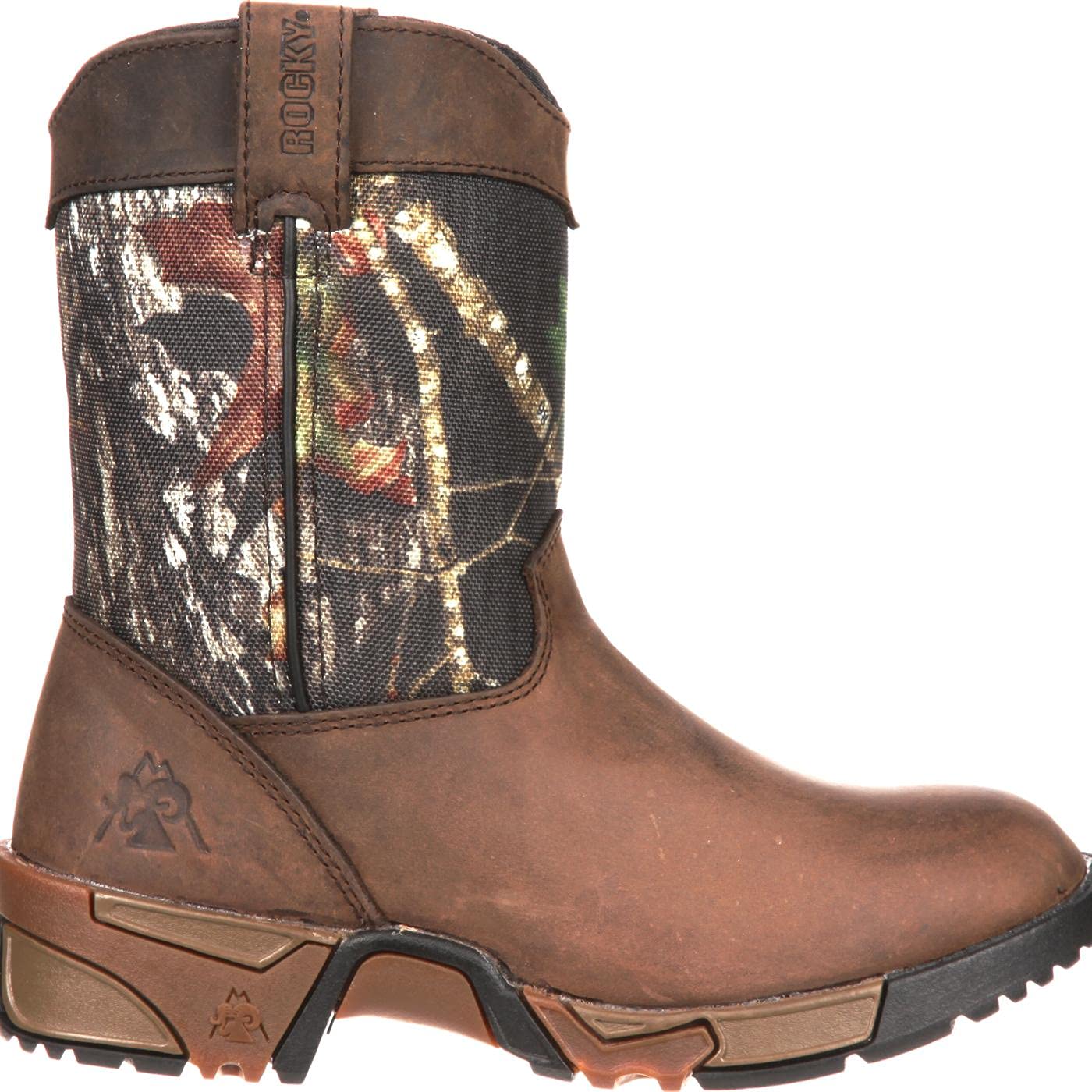 ROCKY Kids' Aztec Wellington Boot, Mossy Oak Break Up Infinity, Size 5(M) Image ROCKY Kids' Aztec Wellington Boot, Mossy Oak Break Up Infinity, Size 5(M) Image