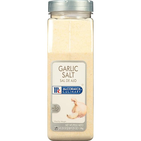 MCCORMICK CULINARY GARLIC SALT, 41.25 OZ