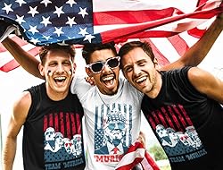 Trump Shirt American Flag Team 'Murica MAGA