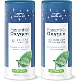Essential Oxygen BR On-Demand Tooth Polish, Peppermint, White, 2 Ounce, Pack of 2