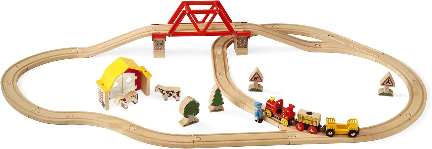 brio country railway set