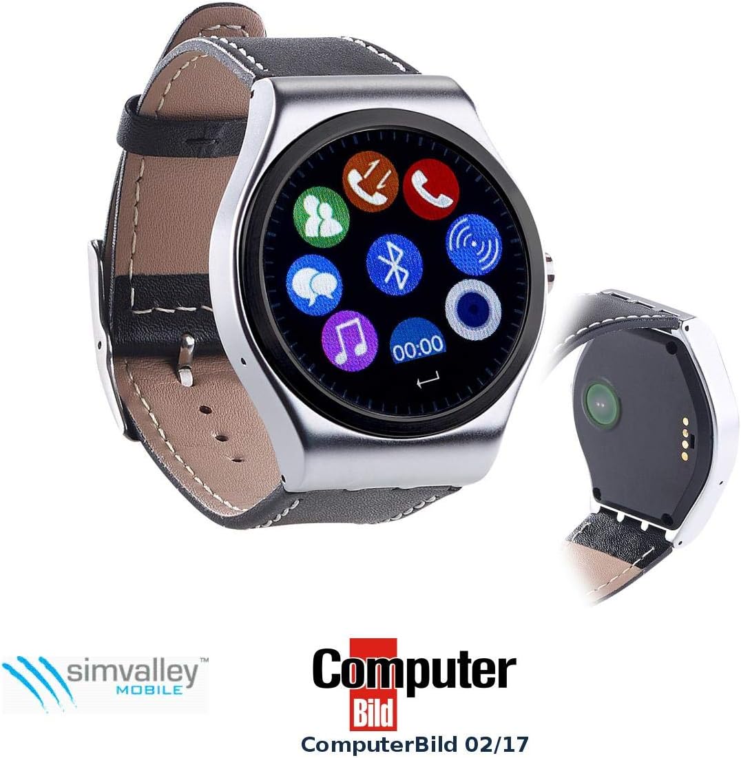SIMVALLEY Mobile Pulse Watch Smart Watch with Amazon.co.uk Electronics