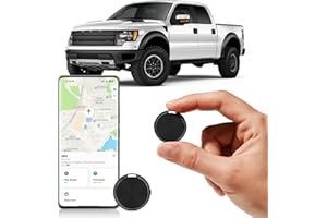 QYGCKJ Mini Tracker for Vehicles-Car Tracker Device Hidden for Vehicles, Real-Time Tracking for Kids, Car, Pets, Works with Find My, No Monthly Fee or Subscription(Available for Android and iOS)