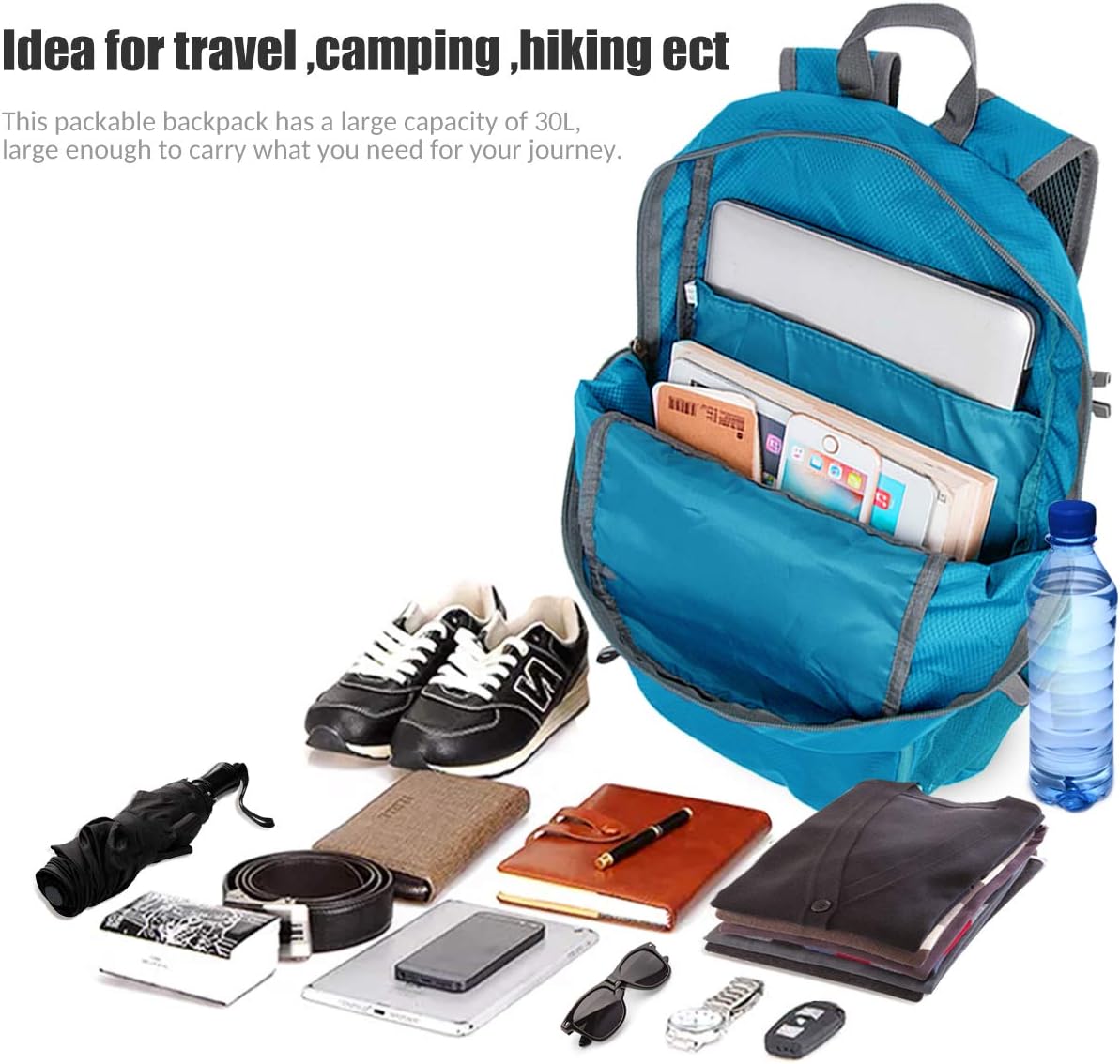 ZOMAKE Lightweight Foldable Backpack - Image 4