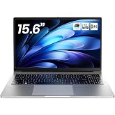 15.6" Laptop with Win 11, N4020 CPU, 4GB RAM, 128GB, FHD 1080P Display | LPDDR4 RAM, 180&deg; Lay-Flat, Dual-Band WiFi, Type-C PD Fast Charging, Thin &amp; Lightweight for Students, Home &amp; Office