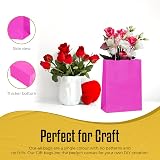 Thepaperbagstore 10 Hot Pink Small Paper Party Bags with Handles 18x22x8cm view 4