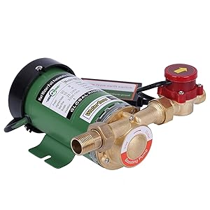 BOKYWOX 110V 90W Home Water Pressure Booster Pump Water Pump for Whole House Shower System (W15GR-10)