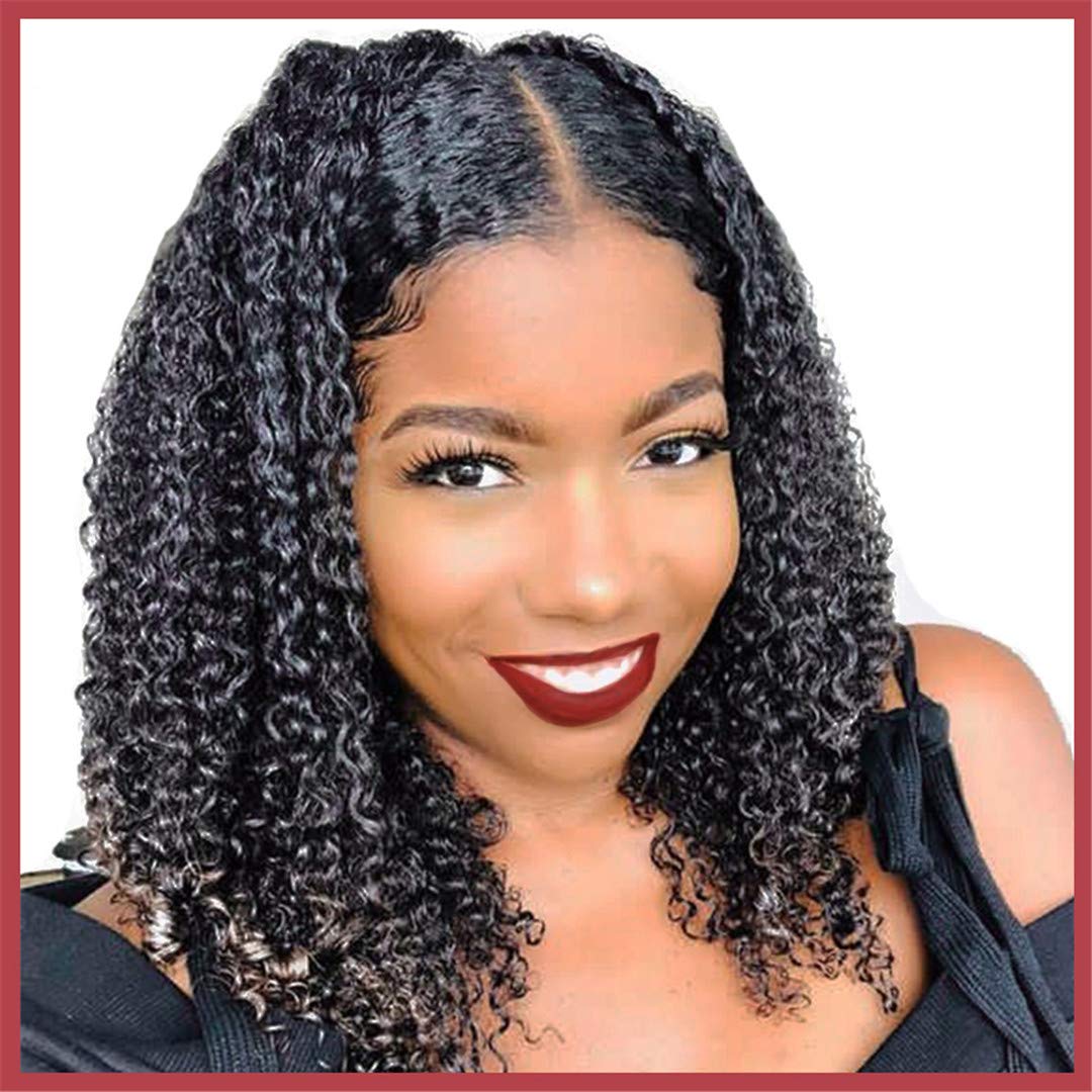 Amazon Com 3b 3c Kinky Curly Clip In Human Hair Extensions