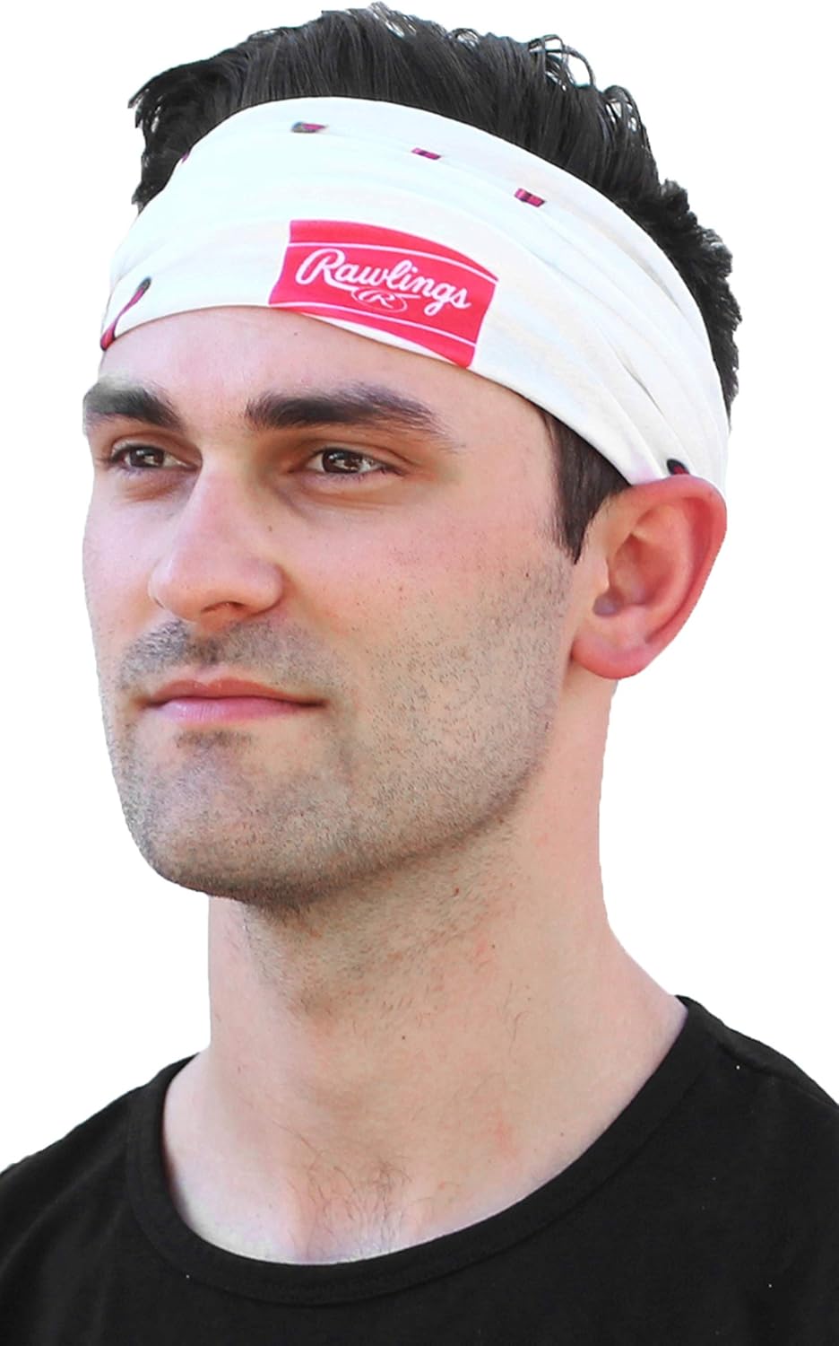 Rawlings Multi-Functional Face, Neck and Head Gaiter - White Baseball Stitched : Sports & Outdoors