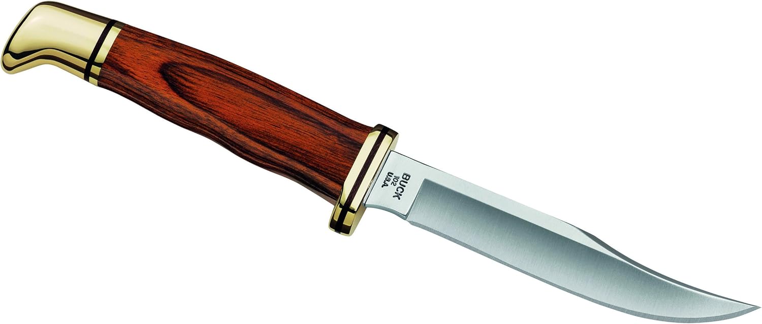 Buck Knives 0102 Woodsman Fixed Blade Knife with Sheath Amazon.ca