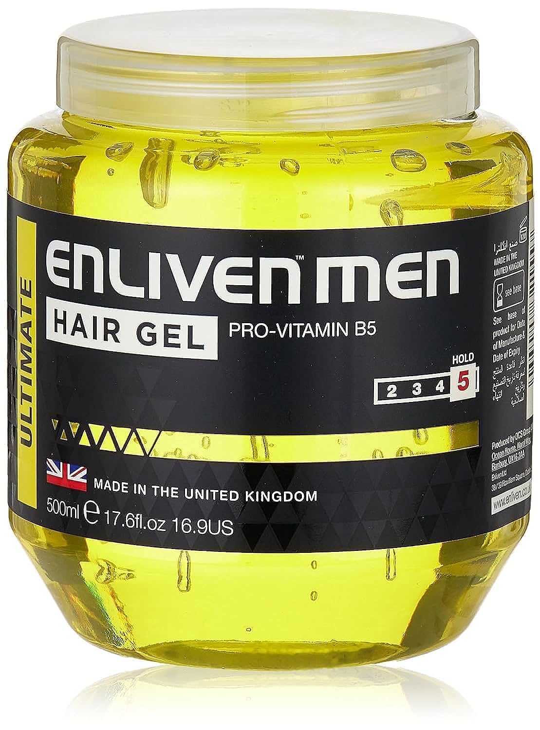 Enliven - Ultimate Yellow Hair Gel - 500ml