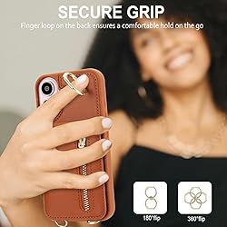 Jcxtrombulous Crossbody Wallet Case for iPhone 16