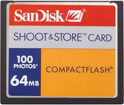 SanDisk Shoot & Store CompactFlash 64MB Memory Card
