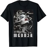 Gorgon Medusa Goddess Snake Greek Mythology Medusa T-Shirt