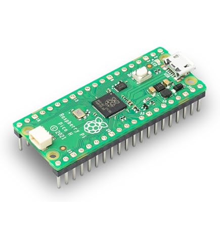Official Raspberry Pi Pico W Board, Built-in WiFi, RP2040