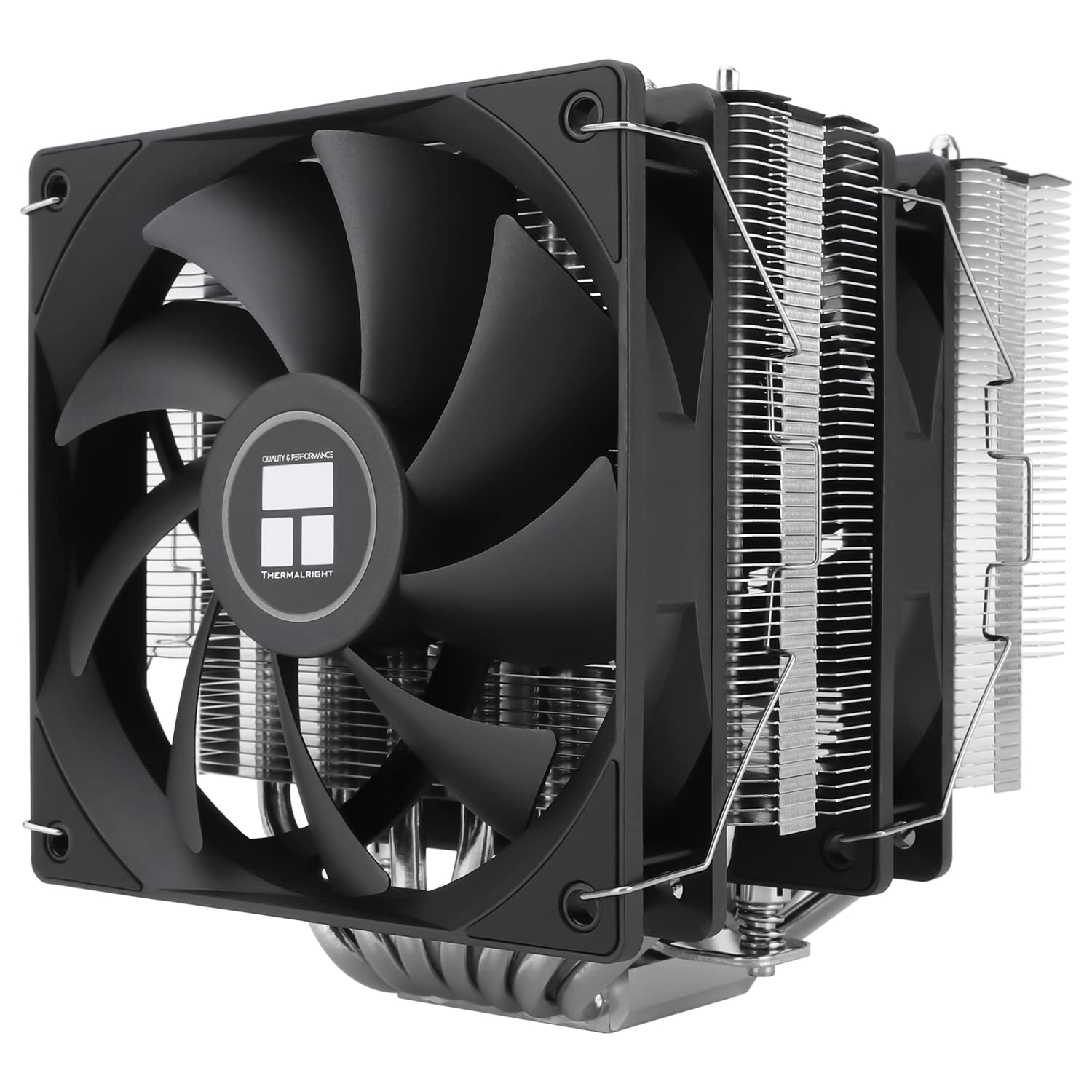 Thermalright Phantom Spirit 120SE CPU Air Cooler, 7 Heat Pipes CPU Cooler,Dual 120mm TL-C12B V2 PWM Fans, AGHP 4.0 Technology,S-FDB Bearing, for AM4/AM5/Intel lga1851/1700/1150/1151/1200, PC Cooling
