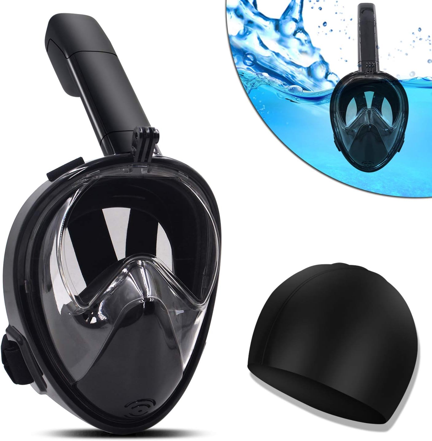 COLOGGO Snorkel Mask Easybreath Full Face The Seaview 180