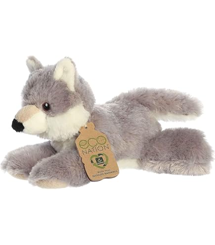 Amazon.com: Steiff Snorry Dangling Wolf, Grey/Brown : Toys & Games