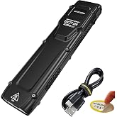Nitecore EDC27 UHi Ultra Slim Flat EDC Flashlight, 3100 Lumens, USB-C Rechargeable, Dual Switch, Compact Pocket Light for Everyday Carry