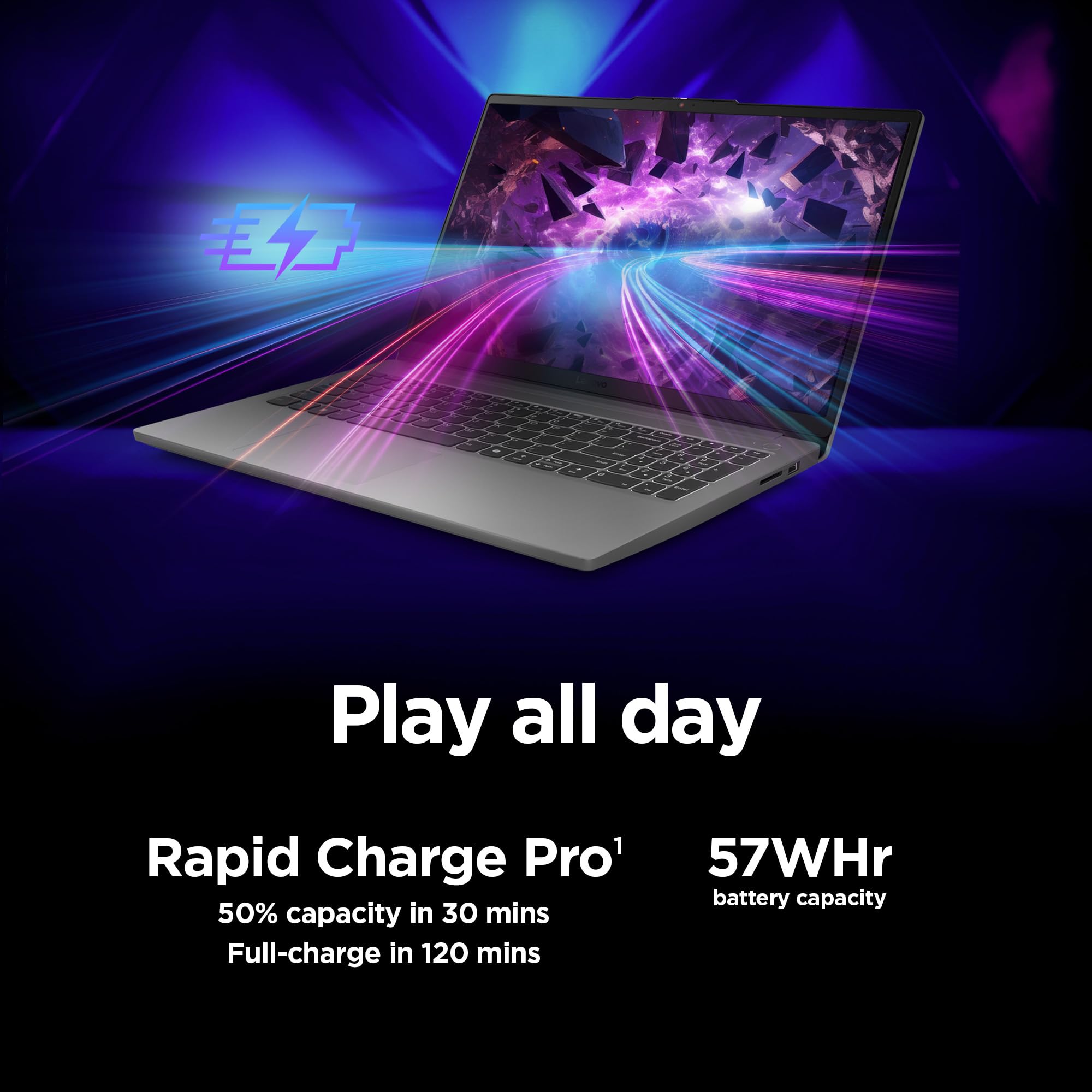 Lenovo LOQ Essential – AI-Powered Student Gaming Laptop - Intel® Core™i5-12450HX - 15.6