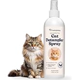Cat Detangler Spray - Natural Leave-in Conditioner for Cats | Natural Spray Removes Tangles and Conditions Your Cat's Coat. 16 fl oz.