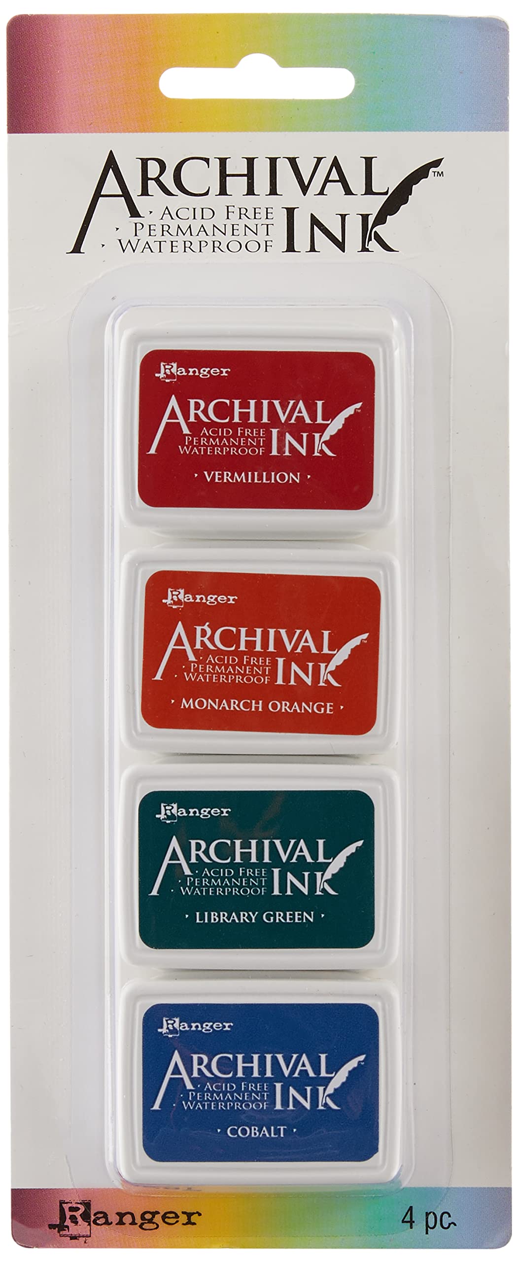 Ranger Archival Mini Ink Pads Kit 1, Multi-Colour