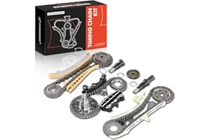 A-Premium 18Pcs Front Engine Timing Chain Kit Compatible with Ford Explorer 1997-2010 Mustang Explorer Sport Trac Ranger Mazd